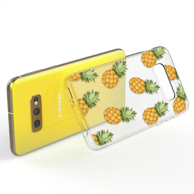 NALIA Handyhülle kompatibel mit Samsung Galaxy S10e, Slim Silikon Hülle Motiv Case Cover Crystal Schutzhülle Durchsichtig, Etui Dünn Handy-Tasche Backcover Transparent Bumper Skin Doughnuts NALIA SlimFit Hülle