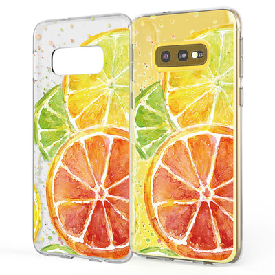 NALIA Handyhülle kompatibel mit Samsung Galaxy S10e, Slim Silikon Hülle Motiv Case Cover Crystal Schutzhülle Durchsichtig, Etui Dünn Handy-Tasche Backcover Transparent Bumper Skin Doughnuts NALIA SlimFit Hülle