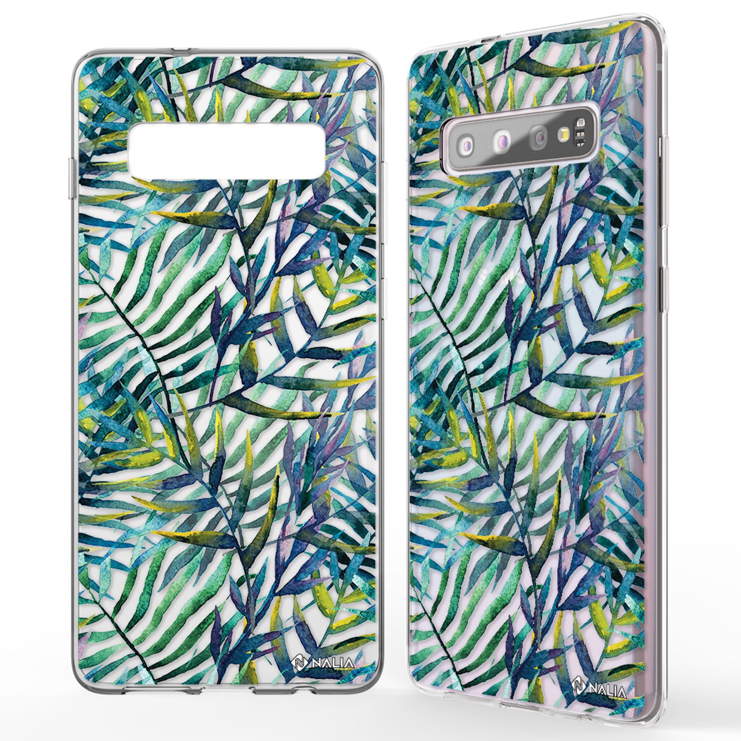 NALIA Handy Hülle für Samsung Galaxy S10, Slim Silikon Hülle Motiv Case Cover Be Cool Pinguin NALIA