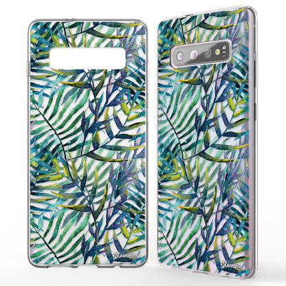 NALIA Handy Hülle für Samsung Galaxy S10, Slim Silikon Hülle Motiv Case Cover Be Cool Pinguin NALIA