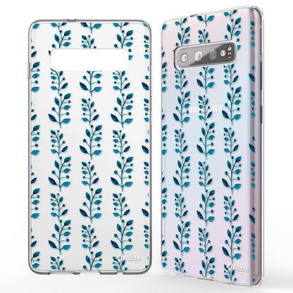 NALIA Handy Hülle für Samsung Galaxy S10, Slim Silikon Hülle Motiv Case Cover Kakadus NALIA