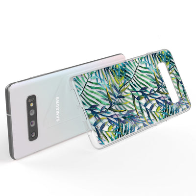 NALIA Handyhülle kompatibel mit Samsung Galaxy S10, Slim Silikon Hülle Motiv Case Cover Crystal Schutzhülle, Durchsichtig Etui Handy-Tasche Backcover Transparent Bumper Be Cool Pinguin NALIA SlimFit Hülle