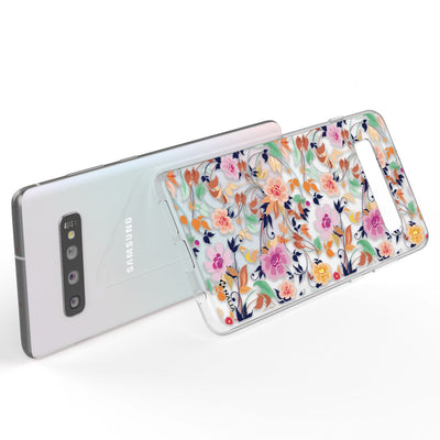 NALIA Handyhülle kompatibel mit Samsung Galaxy S10, Slim Silikon Hülle Motiv Case Cover Crystal Schutzhülle, Durchsichtig Etui Handy-Tasche Backcover Transparent Bumper NALIA SlimFit Hülle