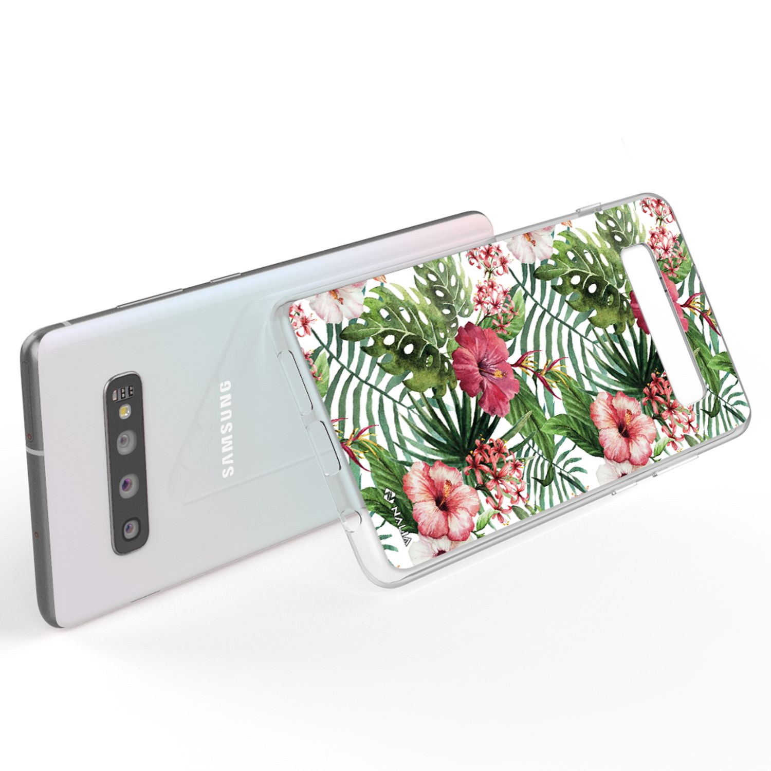 NALIA Handy Hülle für Samsung Galaxy S10, Slim Silikon Hülle Motiv Case Cover Be Cool Pinguin NALIA