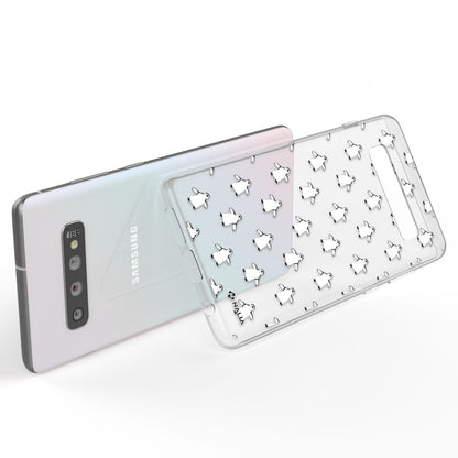 NALIA Handy Hülle für Samsung Galaxy S10, Slim Silikon Hülle Motiv Case Cover Papagei NALIA