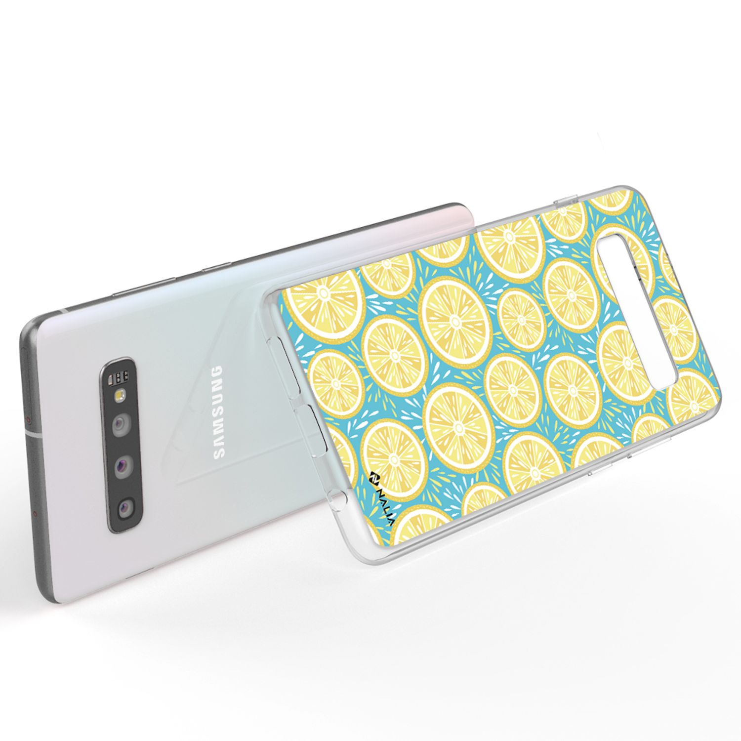 NALIA Handy Hülle für Samsung Galaxy S10, Slim Silikon Hülle Motiv Case Cover Be Cool Pinguin NALIA