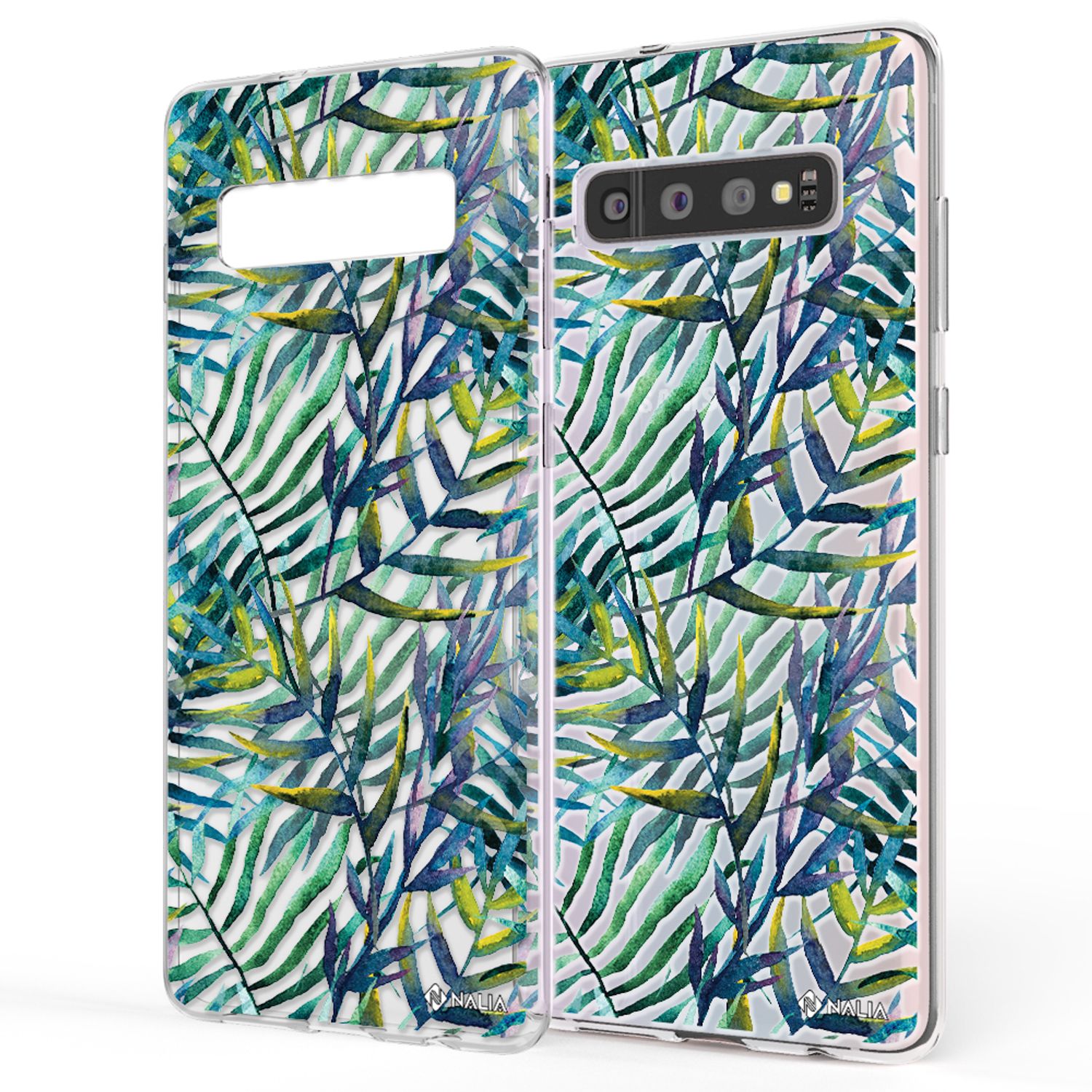 NALIA Handy Hülle für Samsung Galaxy S10, Slim Silikon Hülle Motiv Case Cover Be Cool Pinguin NALIA