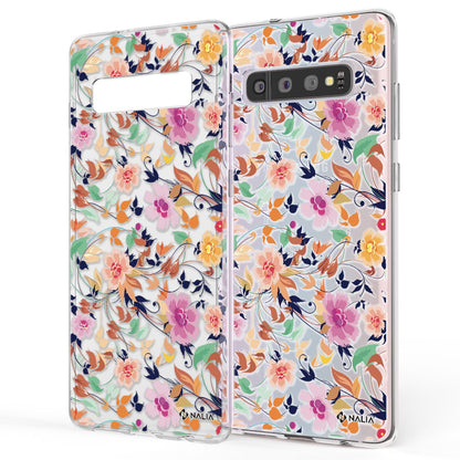 NALIA Handy Hülle für Samsung Galaxy S10, Slim Silikon Hülle Motiv Case Cover NALIA