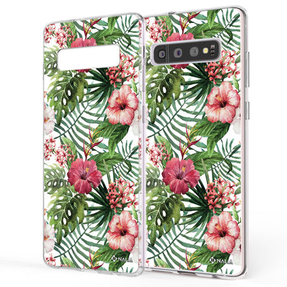 NALIA Handy Hülle für Samsung Galaxy S10, Slim Silikon Hülle Motiv Case Cover Be Cool Pinguin NALIA