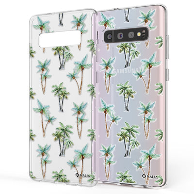 NALIA Handyhülle kompatibel mit Samsung Galaxy S10, Slim Silikon Hülle Motiv Case Cover Crystal Schutzhülle, Durchsichtig Etui Handy-Tasche Backcover Transparent Bumper Kakadus NALIA SlimFit Hülle