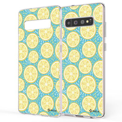 NALIA Handyhülle kompatibel mit Samsung Galaxy S10, Slim Silikon Hülle Motiv Case Cover Crystal Schutzhülle, Durchsichtig Etui Handy-Tasche Backcover Transparent Bumper Be Cool Pinguin NALIA SlimFit Hülle