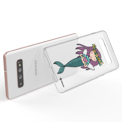 NALIA Handyhülle kompatibel mit Samsung Galaxy S10 Plus, Slim Silikon Hülle Motiv Case Cover Crystal Schutzhülle Durchsichtig Etui Handy-Tasche Backcover Transparent Bumper Be Cool Pinguin NALIA Protective Hülle