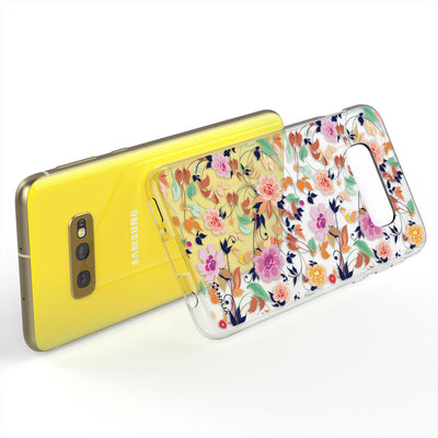 NALIA Handyhülle kompatibel mit Samsung Galaxy S10e, Slim Silikon Hülle Motiv Case Cover Crystal Schutzhülle, Durchsichtig Etui Handy-Tasche Backcover Transparent Bumper NALIA SlimFit Hülle