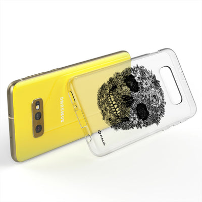 NALIA Handyhülle kompatibel mit Samsung Galaxy S10e, Slim Silikon Hülle Motiv Case Cover Crystal Schutzhülle, Durchsichtig Etui Handy-Tasche Backcover Transparent Bumper Storch NALIA SlimFit Hülle