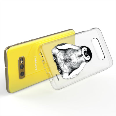 NALIA Handyhülle kompatibel mit Samsung Galaxy S10e, Slim Silikon Hülle Motiv Case Cover Crystal Schutzhülle, Durchsichtig Etui Handy-Tasche Backcover Transparent Bumper Meerjungfrau Rosa NALIA SlimFit Hülle