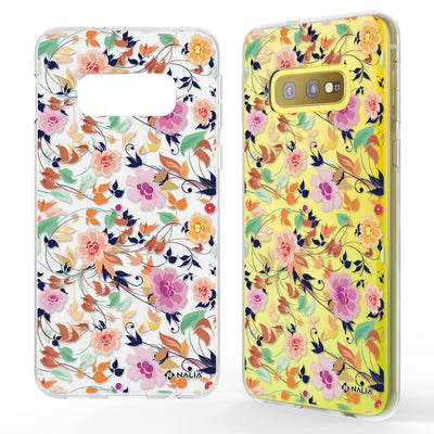 NALIA Handyhülle kompatibel mit Samsung Galaxy S10e, Slim Silikon Hülle Motiv Case Cover Crystal Schutzhülle, Durchsichtig Etui Handy-Tasche Backcover Transparent Bumper NALIA SlimFit Hülle