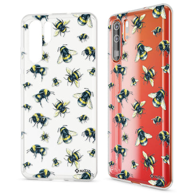 NALIA Hülle kompatibel mit Huawei P30 Pro, Motiv Handyhülle Ultra-Slim Silikon Case Crystal Cover Schutzhülle Durchsichtig, Dünne Handy-Tasche Backcover Transparent Bumper Kolibri NALIA SlimFit Hülle