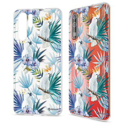 NALIA Hülle kompatibel mit Huawei P30 Pro, Motiv Handyhülle Ultra-Slim Silikon Case Crystal Cover Schutzhülle Durchsichtig, Dünne Handy-Tasche Backcover Transparent Bumper Tukan NALIA SlimFit Hülle