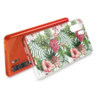 NALIA Hülle kompatibel mit Huawei P30 Pro, Motiv Handyhülle Ultra-Slim Silikon Case Crystal Cover Schutzhülle Durchsichtig, Dünne Handy-Tasche Backcover Transparent Bumper Tukan NALIA SlimFit Hülle
