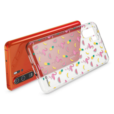 NALIA Hülle kompatibel mit Huawei P30 Pro, Motiv Handyhülle Ultra-Slim Silikon Case Crystal Cover Schutzhülle Durchsichtig, Dünne Handy-Tasche Backcover Transparent Bumper Pinguine NALIA SlimFit Hülle