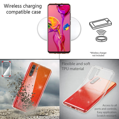 NALIA Glitzerhülle für Huawei P30 Pro – Funkelndes Silikon Case – DAZZLIN (Transparent & Stoßfest) – Marke aus Berlin Default Title NALIA Transparente Hülle