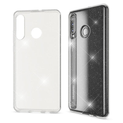 NALIA Glitzerhülle für Huawei P30 Lite – Funkelndes Silikon Case – DAZZLIN (Transparent & Stoßfest) – Marke aus Berlin Default Title NALIA Transparente Hülle
