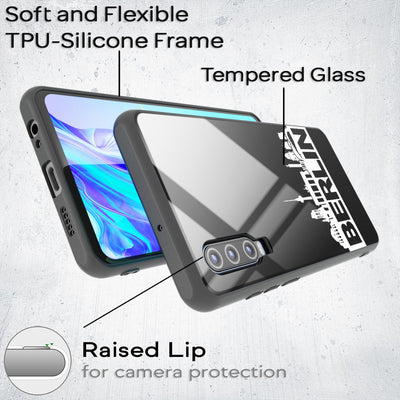 NALIA Hartglas Hülle kompatibel mit Huawei P30, Original Berlin Design Motiv Hardcase aus 9H Tempered Glass & Silikon Bumper, Robuste Handyhülle Cover Case Trabi NALIA Protective Hülle