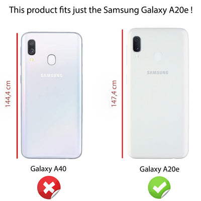 NALIA Handyhülle kompatibel mit Samsung Galaxy A20e Hülle, Dünne Durchsichtige Silikon Schutzhülle Phone Case Soft Cover, Ultra-Slim Bumper Gummi Handy-Tasche Skin Etui Schale Klar Weich - Transparent Default Title NALIA Transparente Hülle