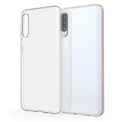 Samsung Galaxy A70 Handyhülle Silikonhülle NALIA Case Cover klar transparent Default Title NALIA Transparente Hülle