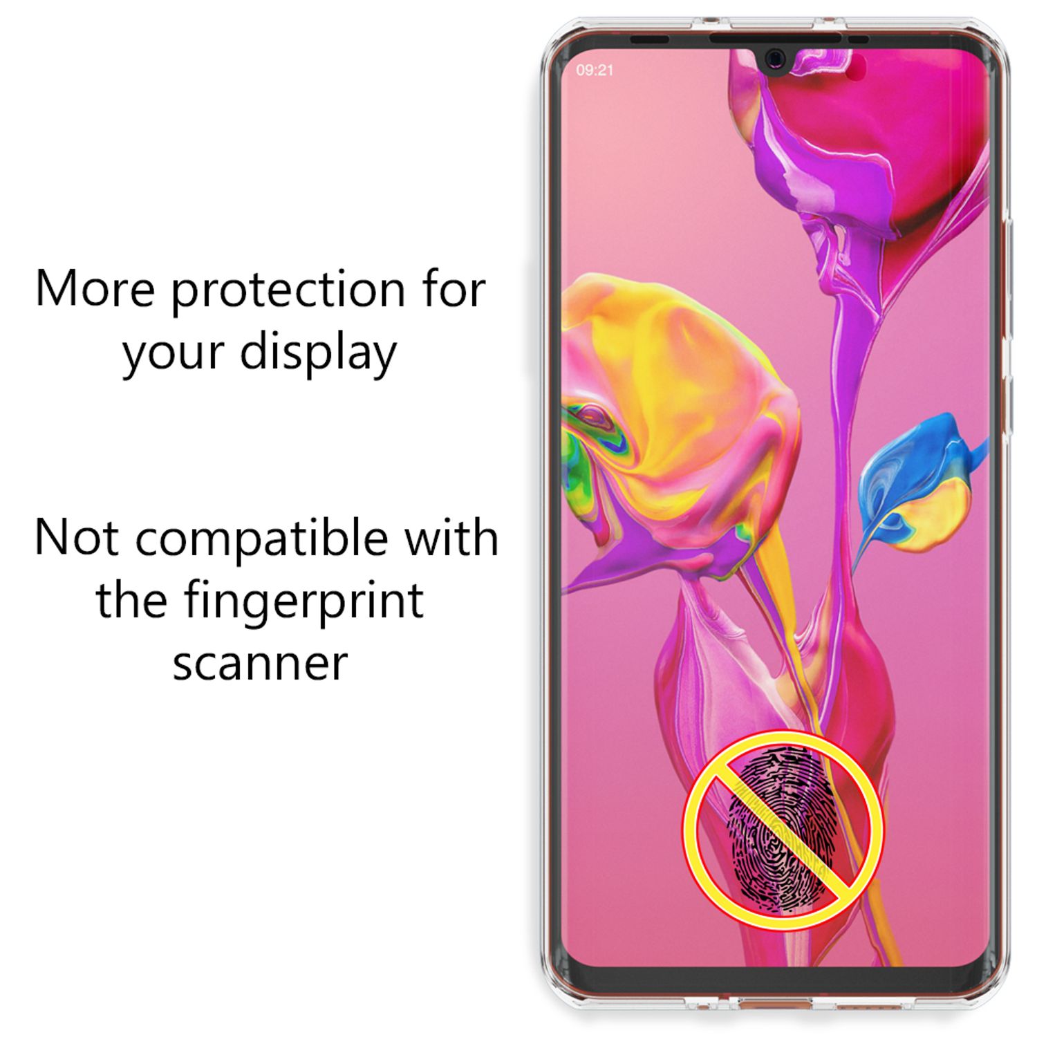 NALIA 360 Grad Handyhülle für Huawei P30 Pro, Full-Body Silikon Rundum Hülle Transparent NALIA