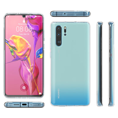 NALIA 360° Hülle für Huawei P30 Pro – Vorne & Hinten Schutz – 360GUARD (Full-Body Case) – Marke aus Berlin Transparent NALIA Transparente Hülle