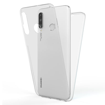 NALIA 360° Hülle für Huawei P30 Lite – Vorne & Hinten Schutz – 360GUARD (Full-Body Case) – Marke aus Berlin Transparent NALIA Transparente Hülle