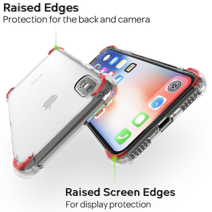 NALIA Glitzer Handy Hülle für iPhone XS Max, Schutz Case Cover Phone Bumper Etui Transparent NALIA