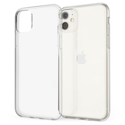 NALIA Transparente Silikonhülle für iPhone 11 – Anti-Gelb & Rutschfest – GLAZE (Handyhülle Kristallklar, Schlank & Stoßfest) – Marke aus Berlin Default Title NALIA Transparente Hülle
