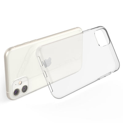 NALIA Transparente Silikonhülle für iPhone 11 – Anti-Gelb & Rutschfest – GLAZE (Handyhülle Kristallklar, Schlank & Stoßfest) – Marke aus Berlin Default Title NALIA Transparente Hülle