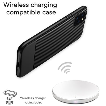 NALIA Carbon Look Handy Hülle für iPhone11 Pro, TPU Case Cover Bumper Schutz Default Title NALIA Protective Hülle