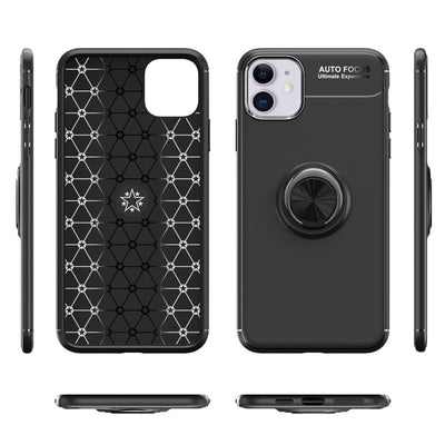 NALIA Ring Hülle kompatibel mit iPhone 11, Silikon Handyhülle mit 360 Grad Finger-Halter für magnetische KFZ-Halterung, Schutzhülle Cover Phone Case Handy-Tasche Etui Bumper NALIA Protective Hülle