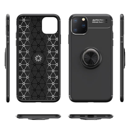 NALIA Ring Hülle für iPhone 11 Pro Max, Schutz Cover Magnetisch Silikon Case Schwarz NALIA Protective Hülle