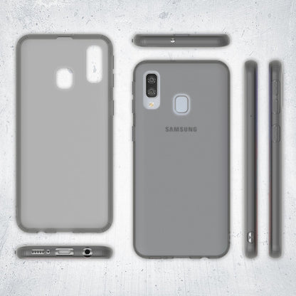 NALIA Handy Handyhülle für Samsung Galaxy A20e, Slim Schutz Tasche Case Bumper Etui NALIA