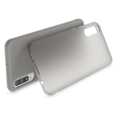 NALIA Silikonhülle kompatibel mit Samsung Galaxy A70 Hülle, Dünne Durchsichtige Handyhülle Ultra-Slim Phone Case Cover, Weiche TPU Gummi Schutzhülle Silikon Handy-Tasche Soft Bumper Schwarz NALIA SlimFit Hülle