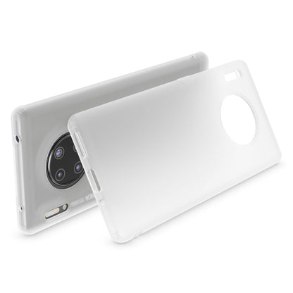 NALIA Handy Handyhülle für Huawei Mate 30 Pro, Slim Schutz Tasche Case Bumper Etui Weiß NALIA SlimFit Hülle