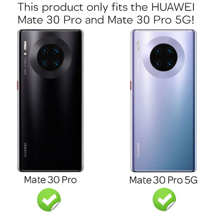 NALIA Handy Handyhülle für Huawei Mate 30 Pro, Slim Schutz Tasche Case Bumper Etui Weiß NALIA SlimFit Hülle