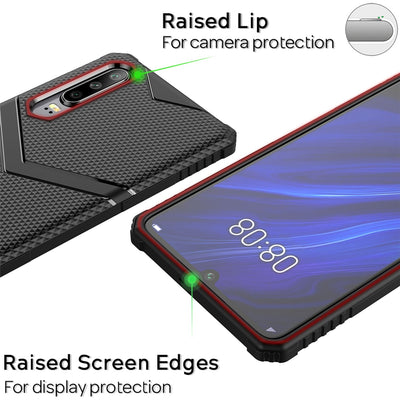 NALIA Handyhülle kompatibel mit Huawei P30 Hülle, Silikon Schutzhülle Case Cover stoßfest & rutschfest, minimalistische Handy-Tasche Bumper Phone Backcover Smartphone Schutz Etui Schwarz NALIA Protective Hülle