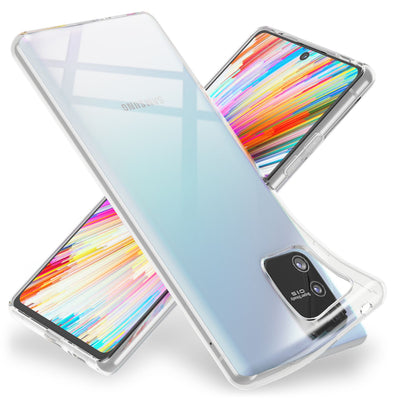 NALIA Transparente Silikonhülle für Samsung Galaxy S10 Lite – Anti-Gelb & Rutschfest – GLAZE (Handyhülle Kristallklar, Schlank & Stoßfest) – Marke aus Berlin Default Title NALIA Transparente Hülle
