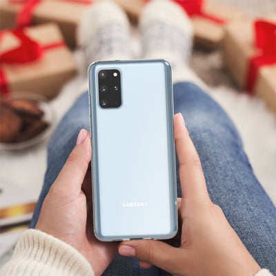 NALIA Transparente Silikonhülle für Samsung Galaxy S20 Plus – Anti-Gelb & Rutschfest – GLAZE (Handyhülle Kristallklar, Schlank & Stoßfest) – Marke aus Berlin Default Title NALIA Transparente Hülle