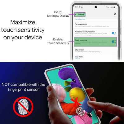 NALIA 360° Hülle für Samsung Galaxy A51 – Vorne & Hinten Schutz – 360GUARD (Full-Body Case) – Marke aus Berlin Default Title NALIA Protective Hülle