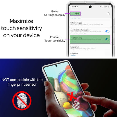 NALIA 360° Hülle für Samsung Galaxy A71 – Vorne & Hinten Schutz – 360GUARD (Full-Body Case) – Marke aus Berlin Default Title NALIA Protective Hülle