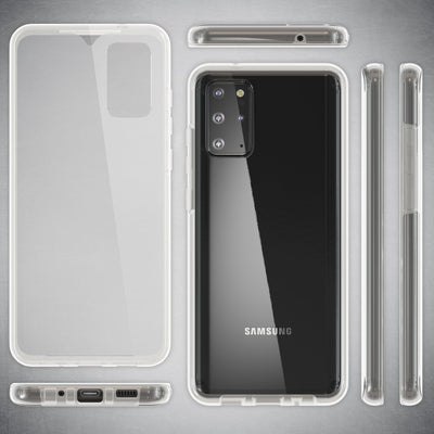NALIA 360° Hülle für Samsung Galaxy S20 Plus – Vorne & Hinten Schutz – 360GUARD (Full-Body Case) – Marke aus Berlin Default Title NALIA Transparente Hülle