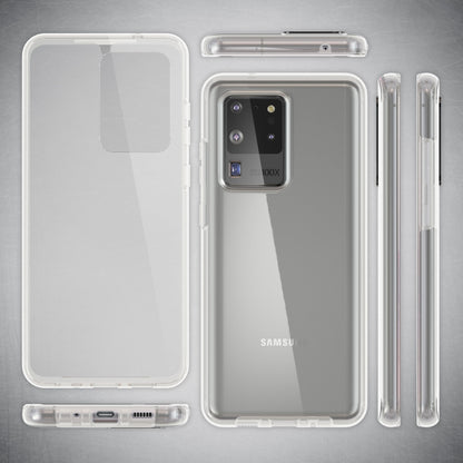 NALIA 360 Grad Handy Hülle für Samsung Galaxy S20 Ultra, Full Cover Case Bumper Default Title NALIA Transparente Hülle
