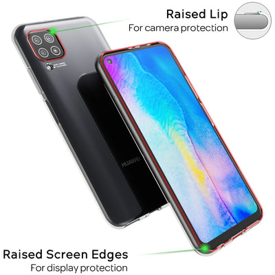 NALIA Transparente Silikonhülle für Huawei P40 Lite – Anti-Gelb & Rutschfest – GLAZE (Handyhülle Kristallklar, Schlank & Stoßfest) – Marke aus Berlin Default Title NALIA Protective Hülle